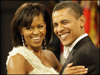 Barack and Michelle Obama