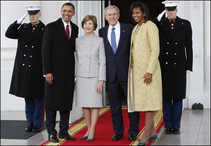 The Bushes and Obamas