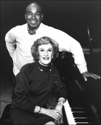 Bobby Short and 'Piano Jazz' host Marian McPartland