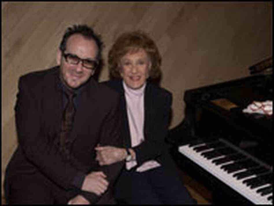 Elvis Costello with Marian McPartland Elvis Costello with Marian McPartland