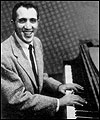 Johnny Costa, photographed at Pittsburgh's KDKA in 1955.