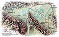 map of the Cuatro Cienegas Reserve