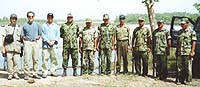 Nepalese anti-poaching patrol