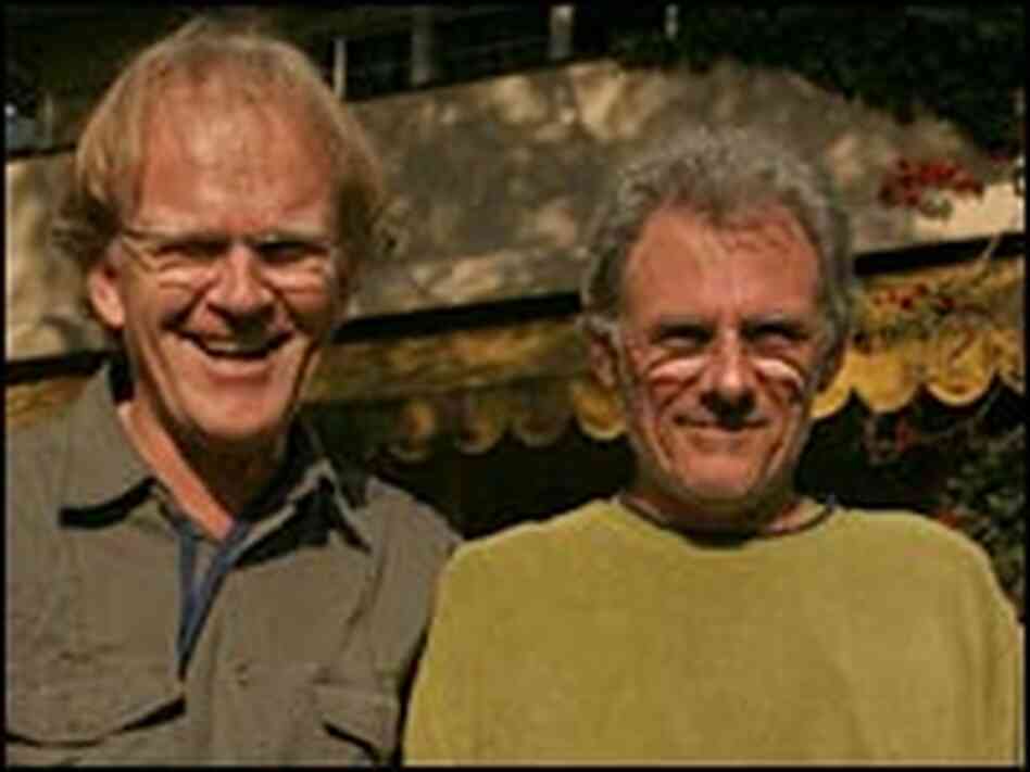 Michael Fay, right, and his co-pilot for the African aerial survey, Austrian Peter Ragg. Michael Fay, right, and his co-pilot for the African aerial survey, Austrian Peter Ragg.