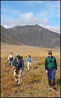 Trekking through Gates of the Arctic National Park