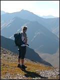View from mountain pass