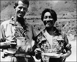 sir edmun hillary and Tenzing norgay