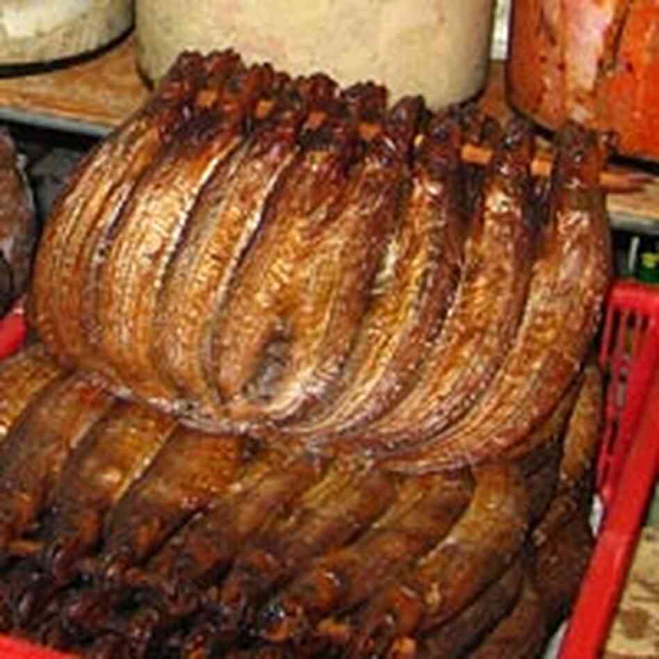 Fish of every kind is available. Fish makes up 70 percent of the protein in Cambodia's diet.