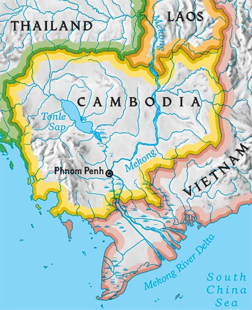 The Tonle Sap is Southeast Asia's largest lake.