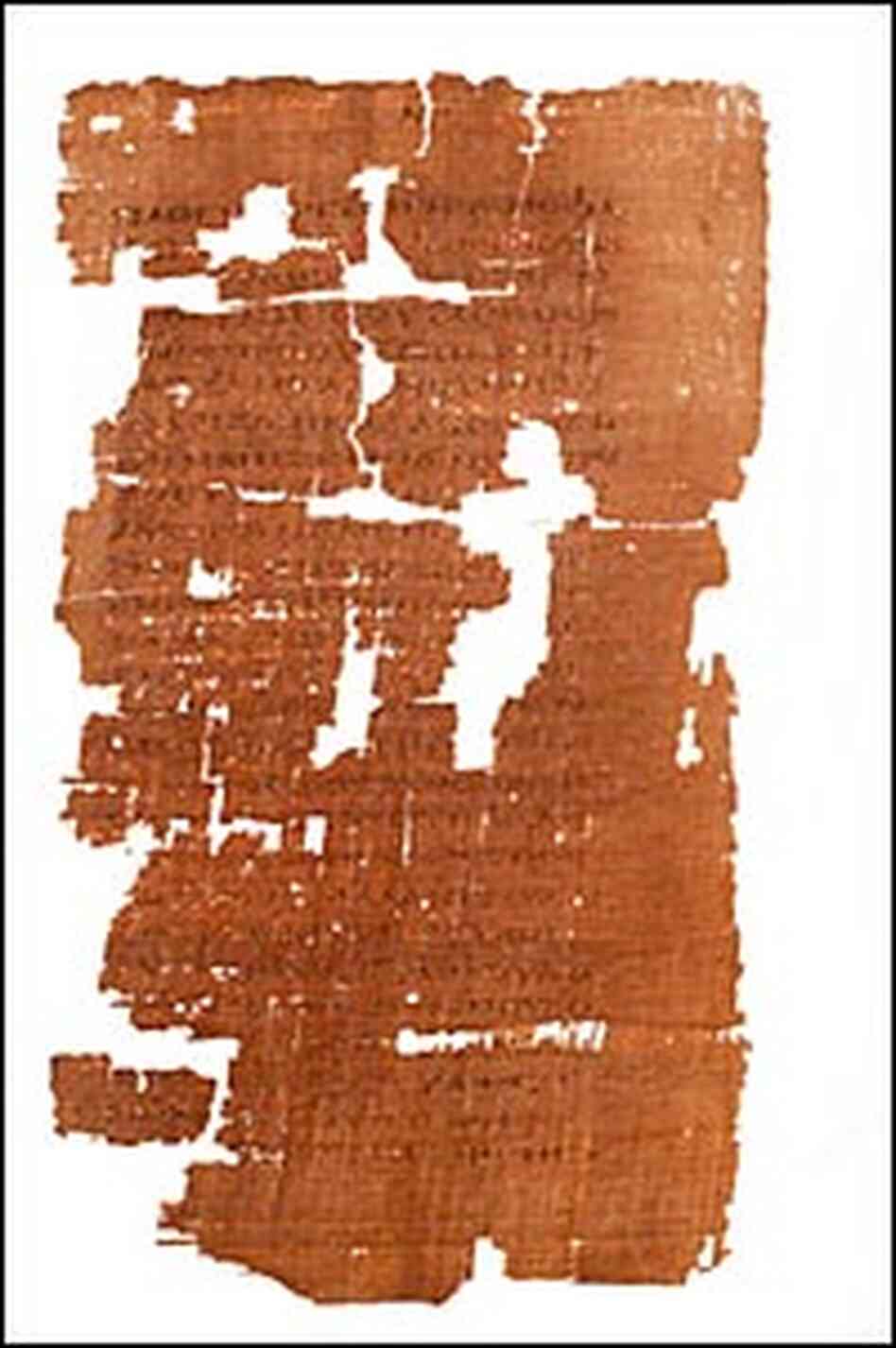 A page from the restored gospel. A page from the restored gospel.