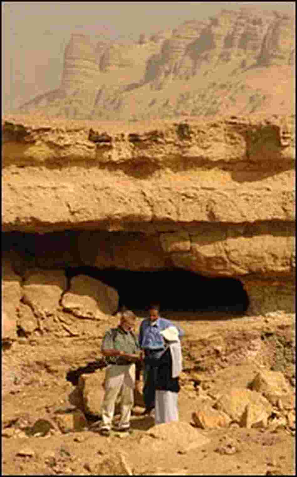 Caves in the area north and east of El Minya, Egypt.