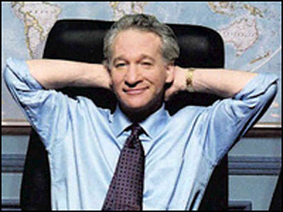 Bill Maher in his 'Real Time' headquarters. Bill Maher in his 'Real Time' headquarters.