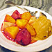 KQED Kitchen: Roasted Stone Fruits with Caramel Ice Cream