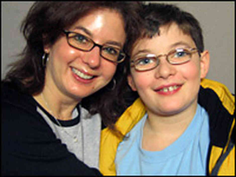 Sarah Littman with her son, Joshua. Sarah Littman with her son, Joshua.