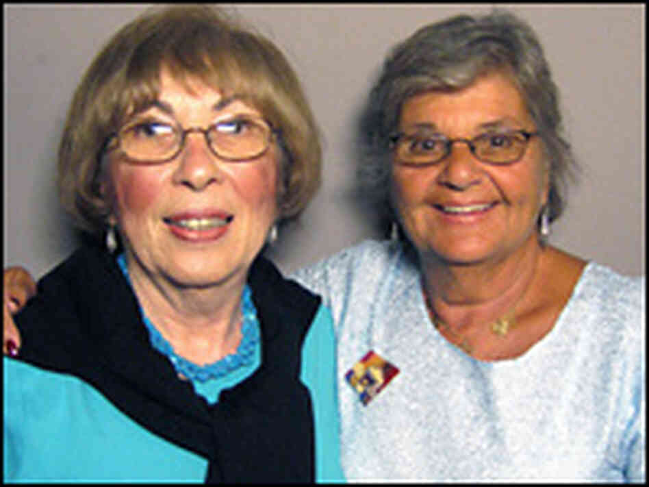 Happy Campers: Sheila Lepelstat, left, with her longtime pal, May Herlands. Happy Campers: Sheila Lepelstat, left, with her longtime pal, May Herlands.