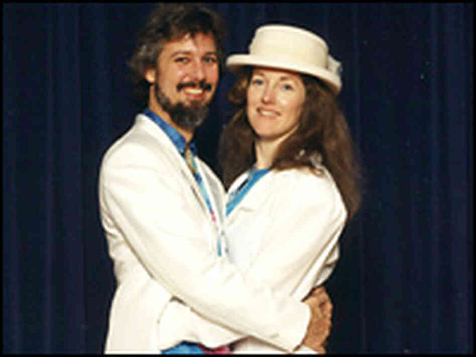 It's Magic:  Scott and Cathy Kohanek were married in the cafeteria of Kenwood Elementary School