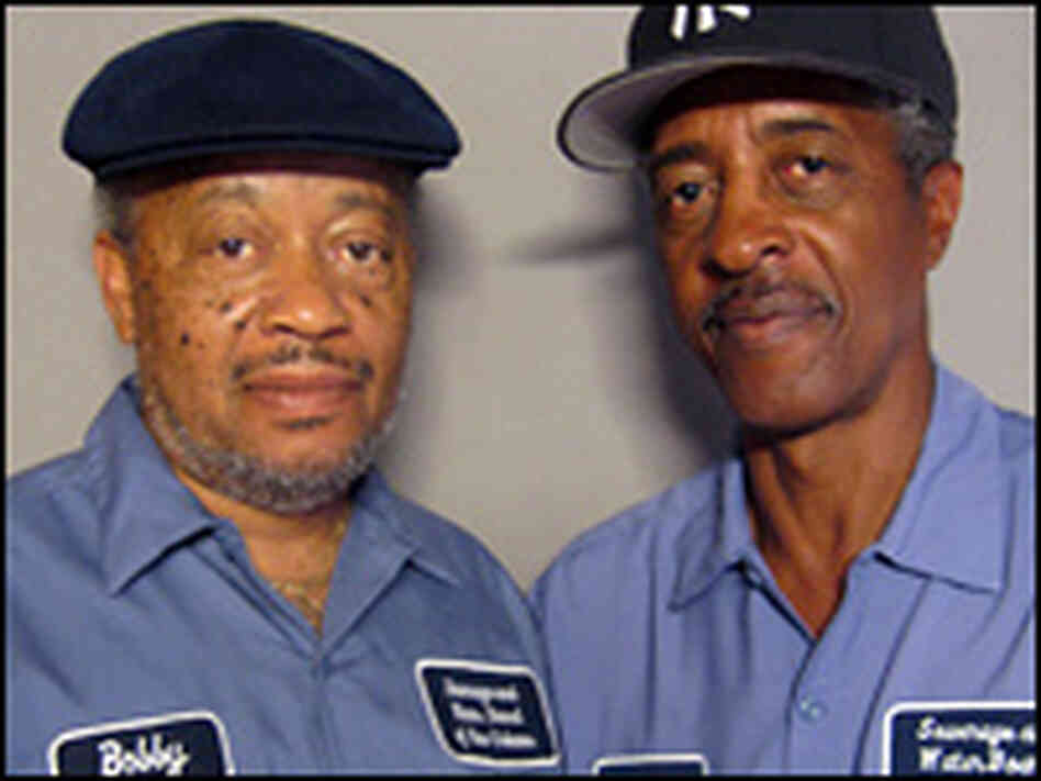 Water-pump operators Rufus Burkhalter and Bobby Brown visited the StoryCorps booth in Jackson Square Water-pump operators Rufus Burkhalter and Bobby Brown visited the StoryCorps booth in Jackson Square
