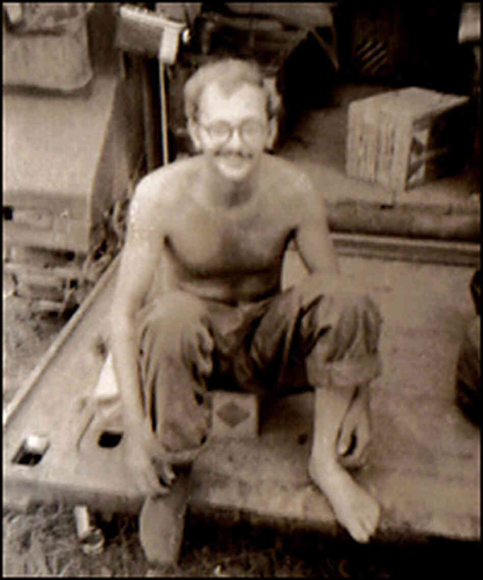 Tom Geerdes during his tour of duty in Vietnam. Tom Geerdes during his tour of duty in Vietnam.