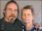 Lucky Osborne and his wife, Debi.