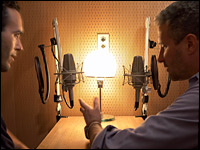 A man tells his story to a friend. StoryCorps