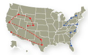 Map - U.S. Route
