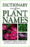 Dictionary of Plant Names