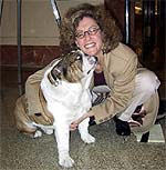 Ketzel and Bradley the Bulldog