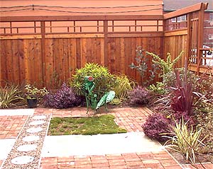 Fence facing South