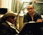Solomon Burke in the recording studio