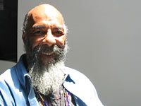 Musician Richie Havens at NPR West in Los Angeles, Calif.