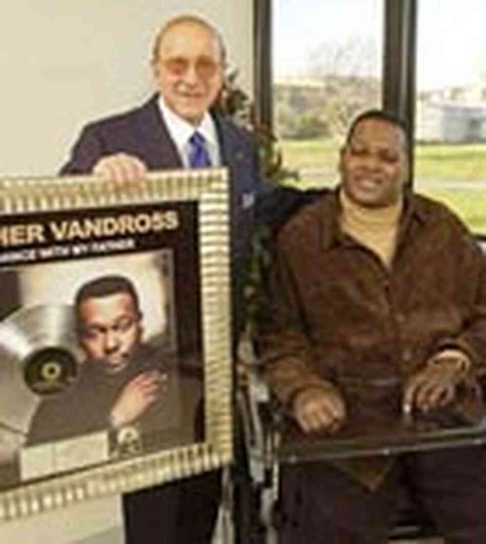 Clive Davis and Luther Vandross Clive Davis and Luther Vandross
