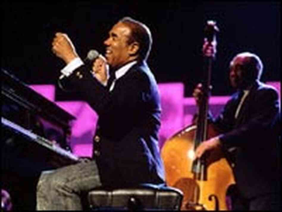 Bobby Short and his ensemble perform at the 40th anniversary concert honoring Atlantic Records, May Bobby Short and his ensemble perform at the 40th anniversary concert honoring Atlantic Records, May
