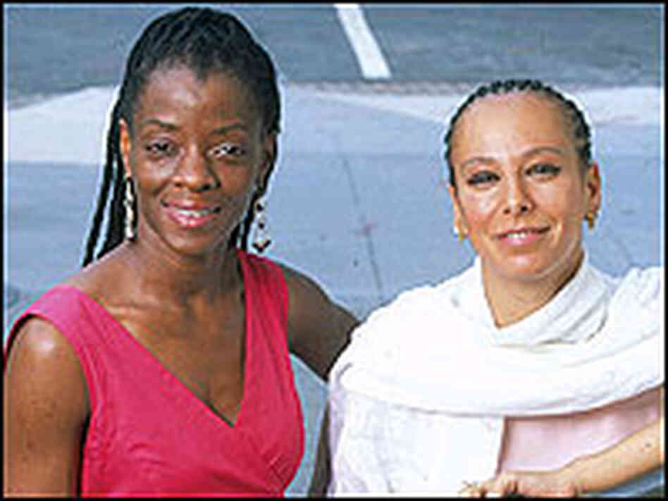 Malika Saada Saar, left, and Imani Walker of The Rebecca Project Malika Saada Saar, left, and Imani Walker of The Rebecca Project