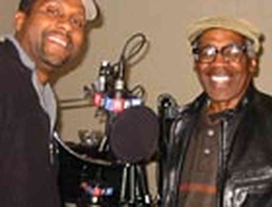 NPR's Tavis Smiley and Robert Guillaume in Smiley's Crenshaw District studio. NPR's Tavis Smiley and Robert Guillaume in Smiley's Crenshaw District studio.