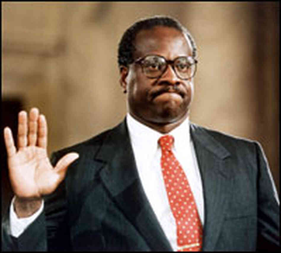 Clarence Thomas. Credit: J. David Ake/AFP/Getty Images. Clarence Thomas. Credit: J. David Ake/AFP/Getty Images.