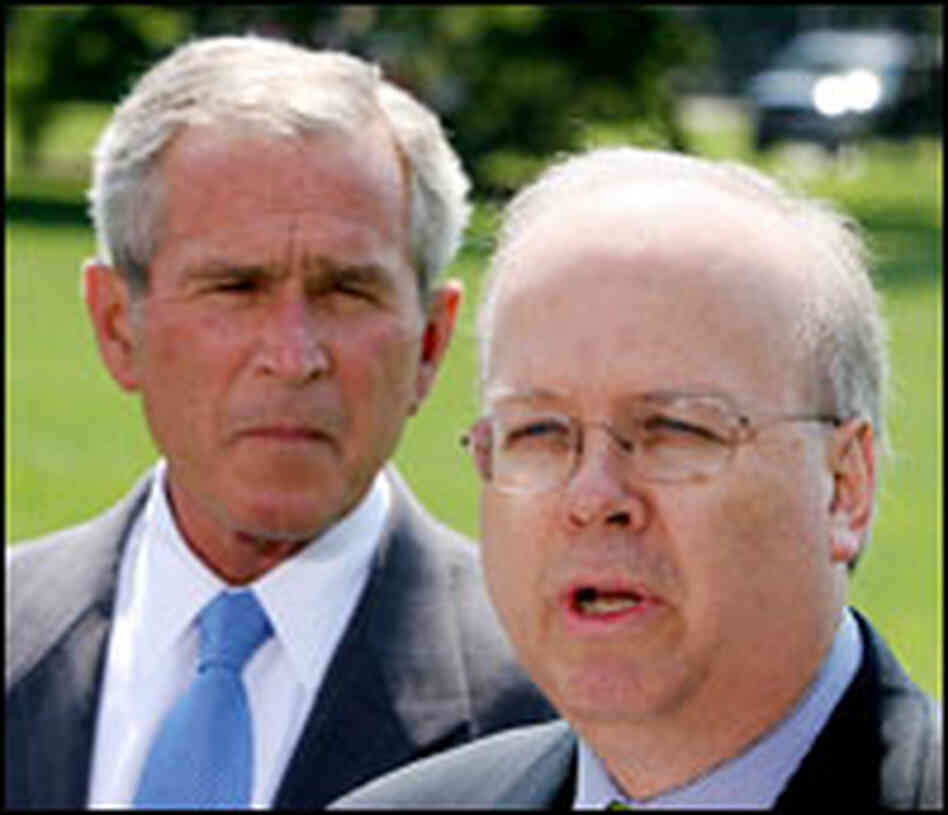 Karl Rove with President Bush Karl Rove with President Bush