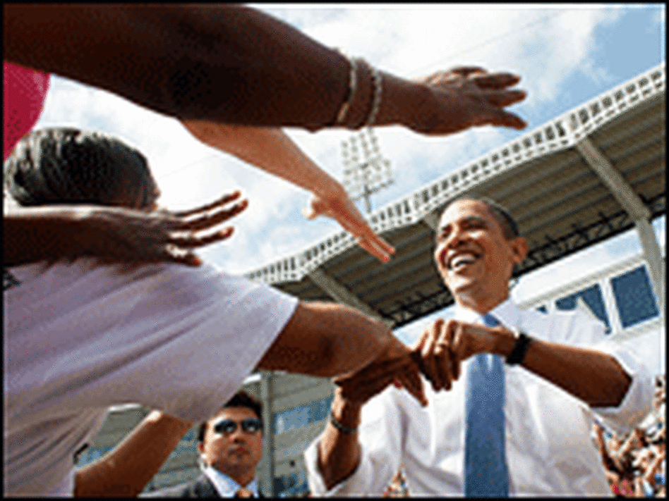 U.S. Sen. Barack Obama