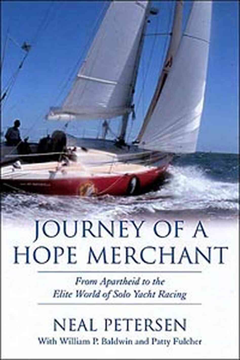 Cover for Petersen's autobiography 'Journey of a Hope Merchant' Cover for Petersen's autobiography 'Journey of a Hope Merchant'