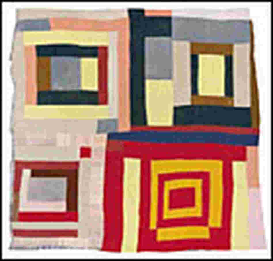 'Housetop' - Four-Block Variation 'Housetop' - Four-Block Variation
