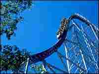 The Millennium Force roller coaster at the Cedar Point theme park in Sandusky, Ohio. The Millennium Force roller coaster at the Cedar Point theme park in Sandusky, Ohio.