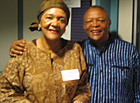Barbara and Hugh Masekela