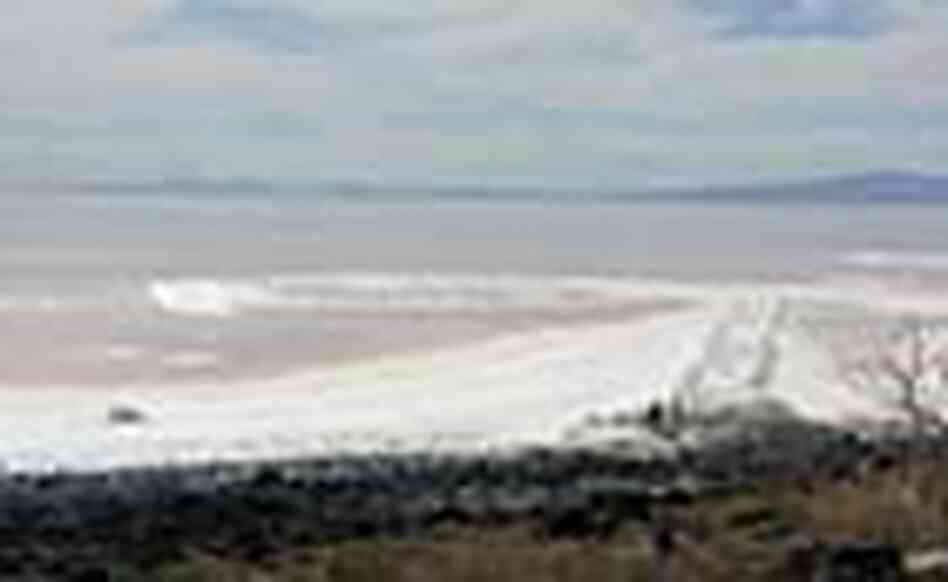 Robert Smithson's "Spiral Jetty" Robert Smithson's "Spiral Jetty"