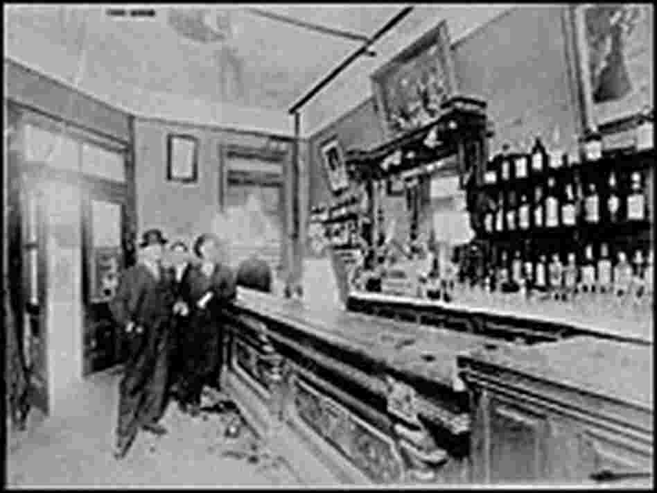 Bar at 761 Baronne St. in New Orleans Circa 1910