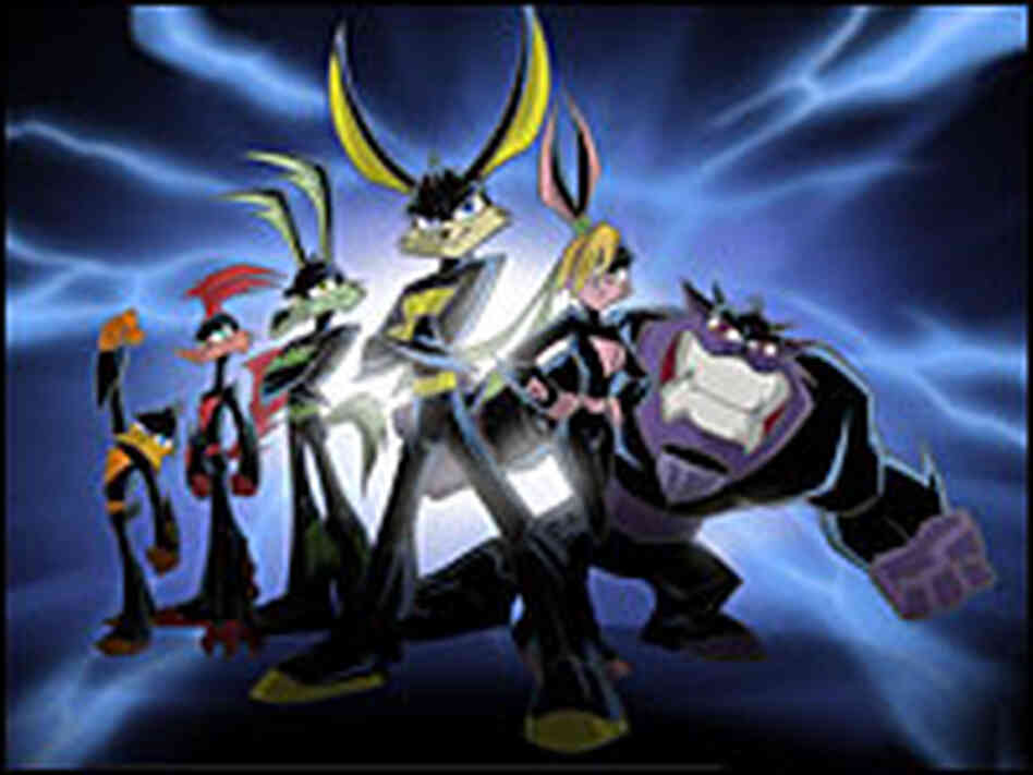 Characters of 'Loonatics Unleashed'