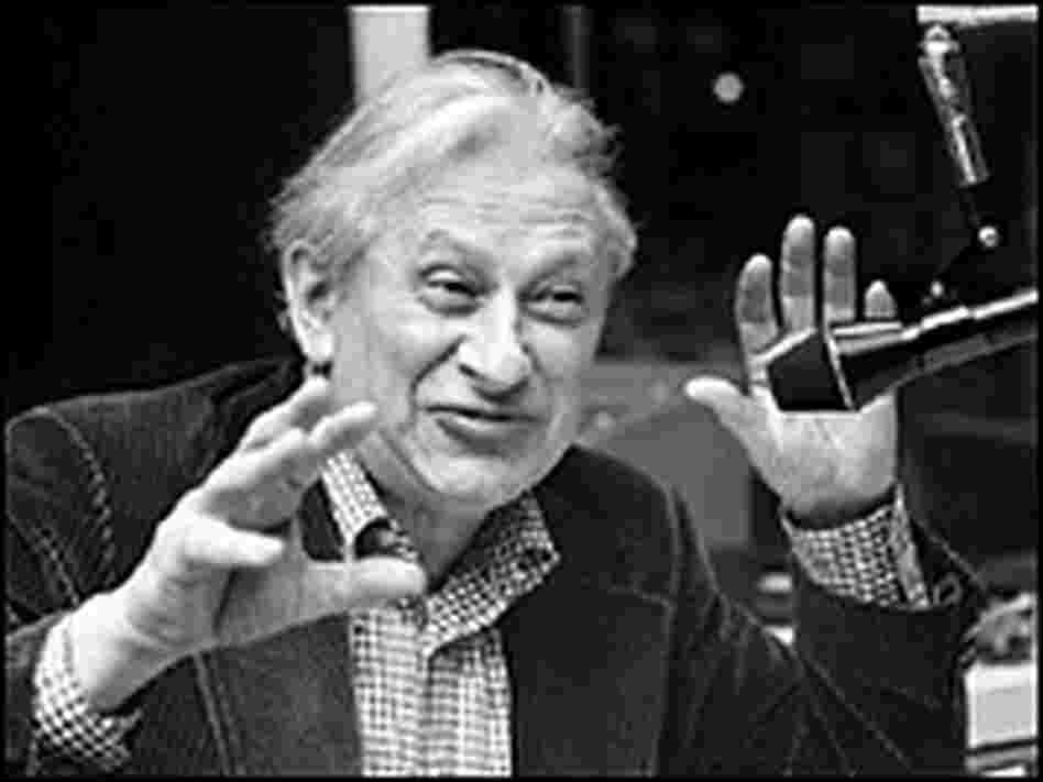 Terkel on his Chicago radio show in 1977. Terkel on his Chicago radio show in 1977.