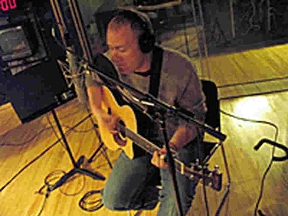 Mike Doughty perfoming "Looking at the World from the Bottom of a Well" Mike Doughty perfoming "Looking at the World from the Bottom of a Well"