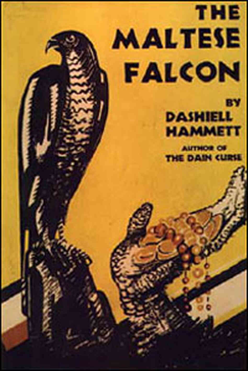 Detail from Dashiell Hammett's The Maltese Falcon. Detail from Dashiell Hammett's The Maltese Falcon.