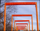 Gates exhibit in Central Park