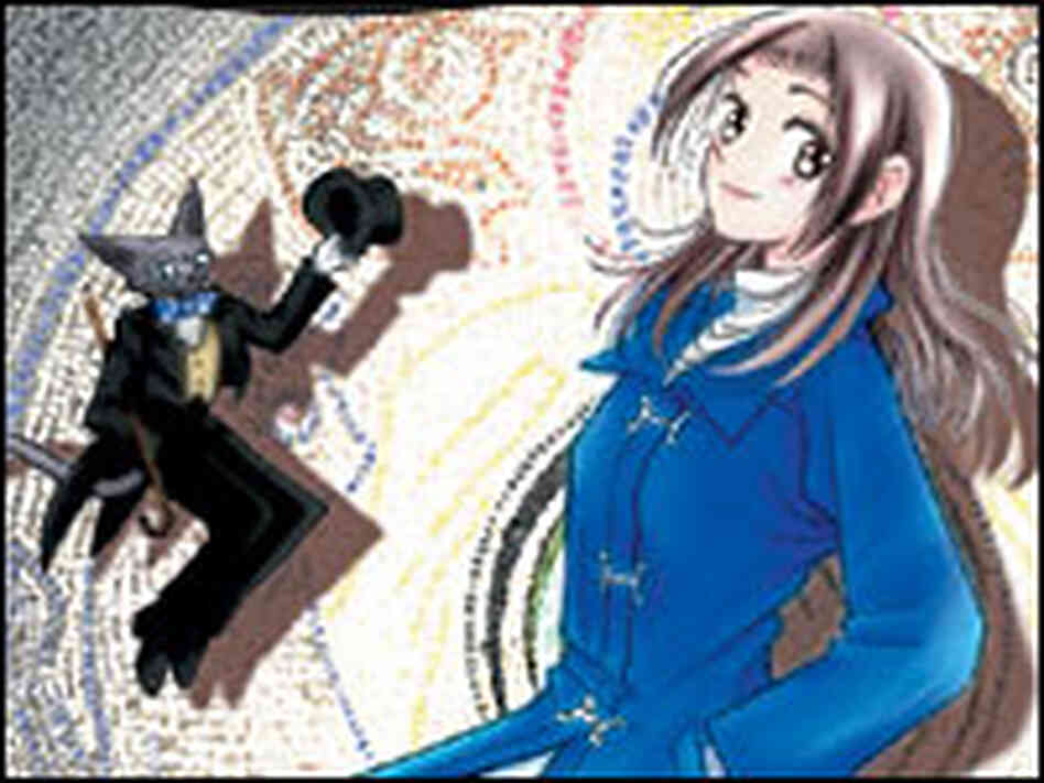 Detail from manga comic 'Baron the Cat Returns.' Detail from manga comic 'Baron the Cat Returns.'