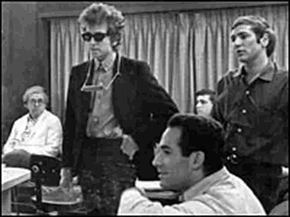 Playback: Bob Dylan, musicians and engineers during the recording of 'Like a Rolling Stone' Playback: Bob Dylan, musicians and engineers during the recording of 'Like a Rolling Stone'